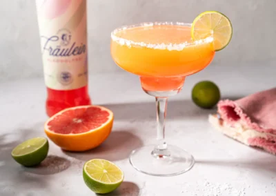 Virgin Fräulein Margarita: Alkoholfreier Cocktail mit Blutorange und Limette